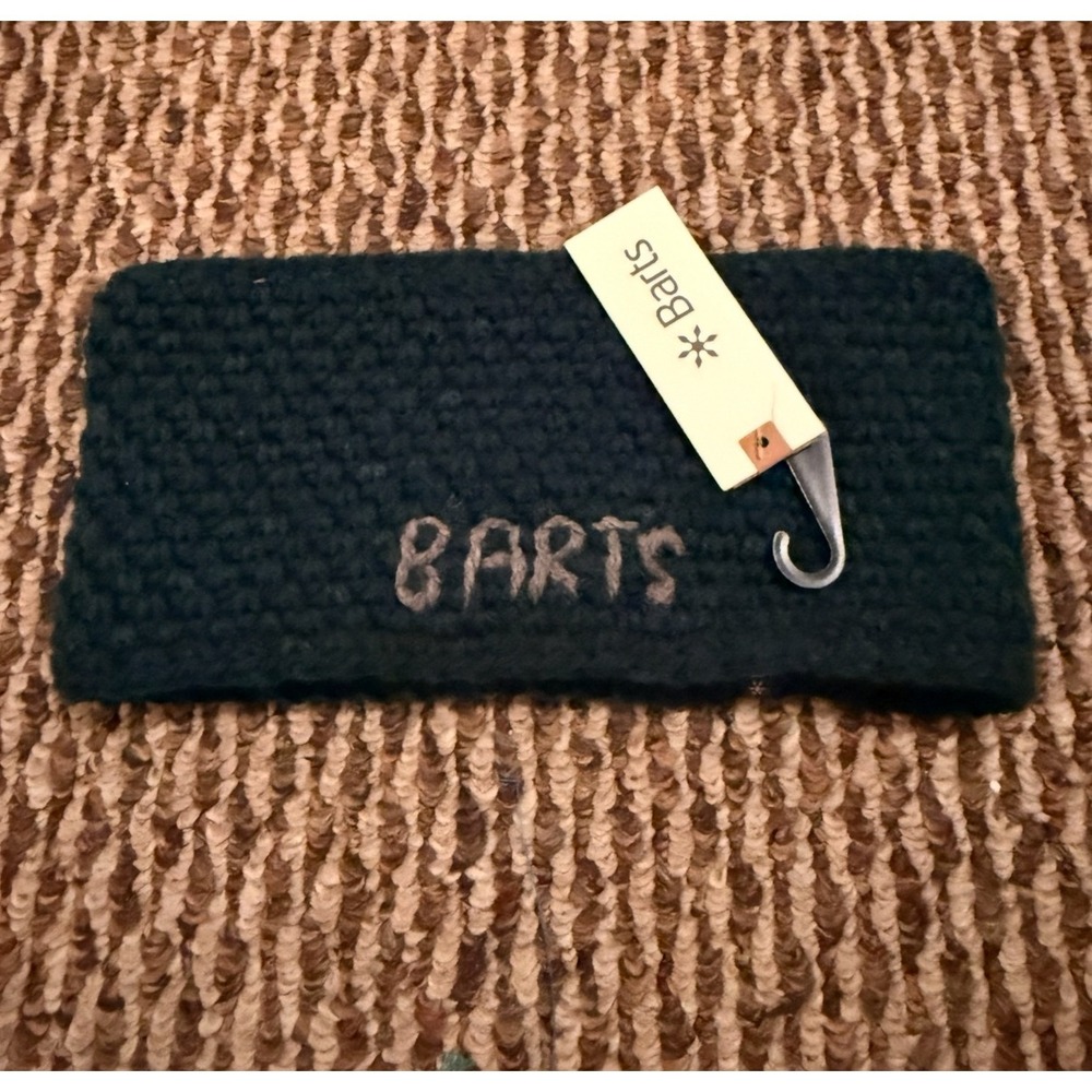 Barts Skippy Headband Bottle Green‎ Knit One Size NWT